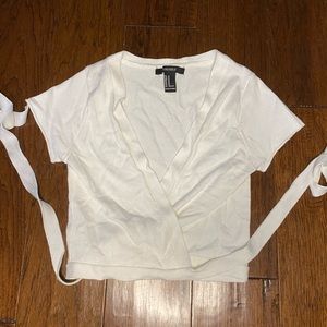 Forever 21, tie up shirt